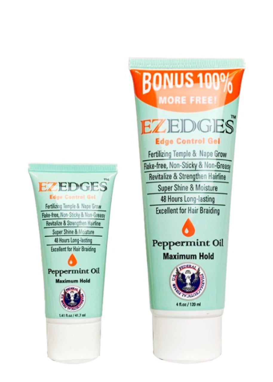 Edge Control Gel ｜ Super Shine & Moisture ｜ Flake-Free, Non-Sticky &  Non-Greasy ｜ Excellent for Hair Braiding
