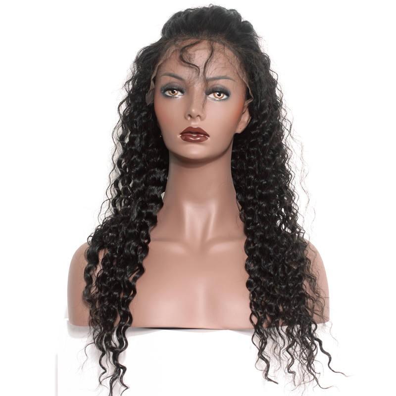 VELLO 9A Virgin Hair Front Lace Wig