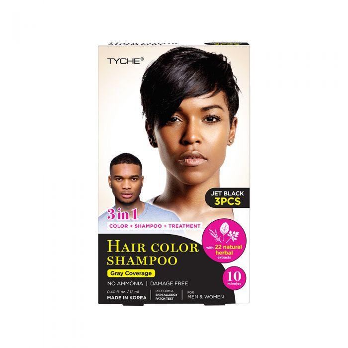 Tyche Magic Hair Color Shampoo 3pcs