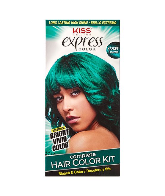 Kiss Express Complete Hair Color Kit