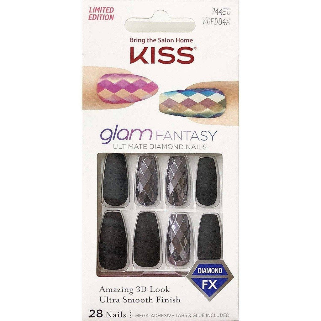 KISS Glam Fantasy Ultimate Diamond 28 Nails #KGFD04X