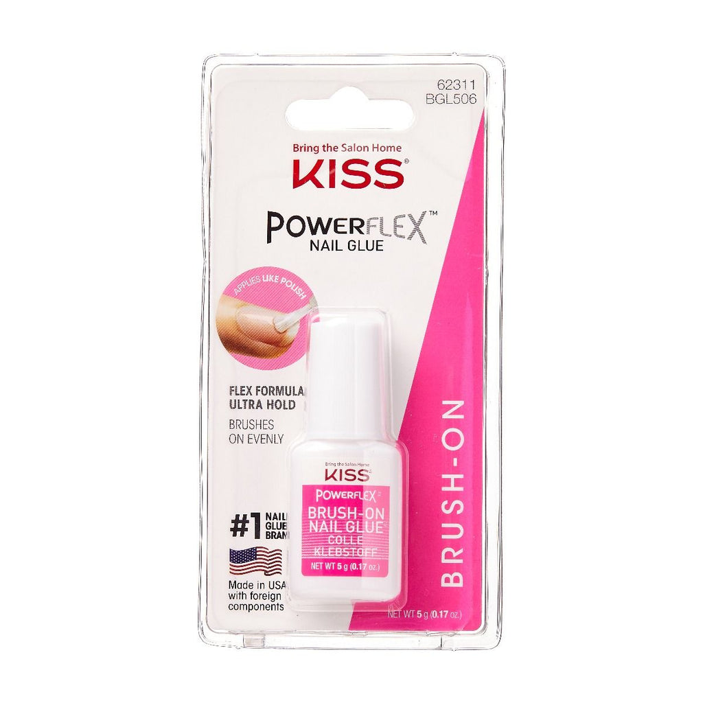 KISS PowerFlex Nail Glue Brush-On #BGL506
