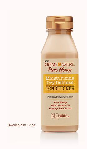 Creme Of Nature Pure Honey Moisturizing Dry Defense Conditioner 12oz