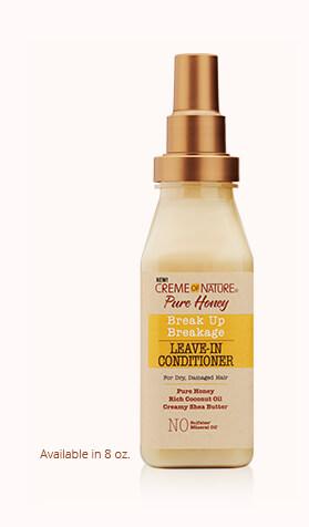 Creme Of Nature Pure Honey Break Up Breakage Leave-In Conditioner 8oz