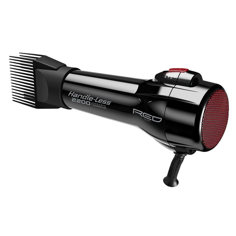 Red By Kiss Handle-Less 2200 Ceramic Tourmaline Hair Dryer #BD09