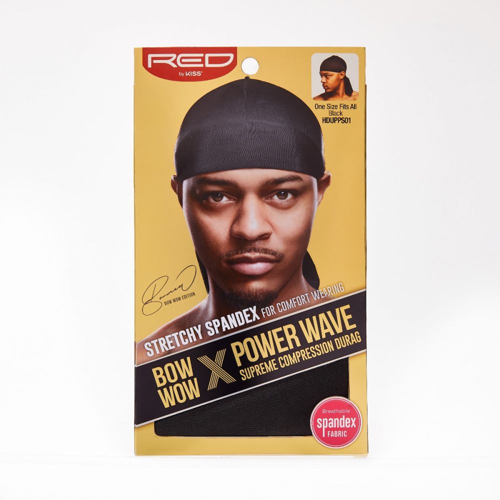 Red By Kiss Bow Wow x Power Wave Supreme Compression Durag