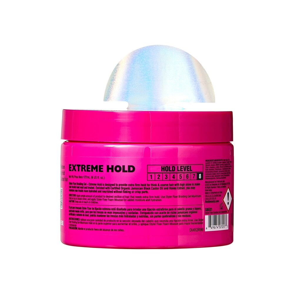 KISS Colors & Care Braiding Gel, Extreme Hold, 6 oz.