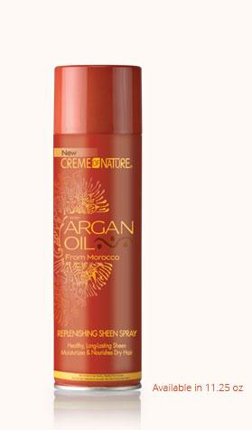 Creme Of Nature Argan Oil Argan Oil Replenishing Sheen Spray 11.25oz