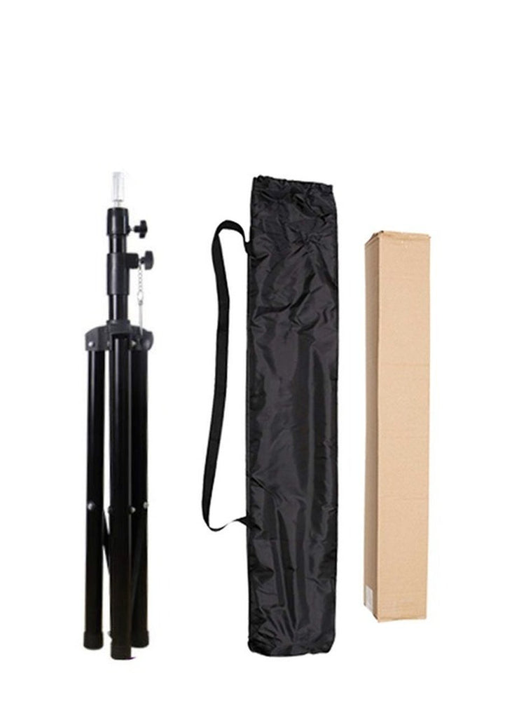 Mannequin Head Tripod Stand Adjustable with Carry Bag
