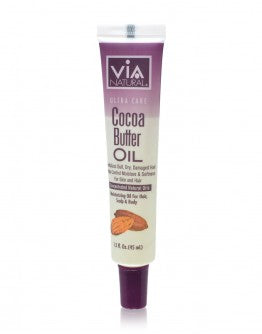 VIA Natural Ultra Care Cocoa Butter Oil 1.5oz