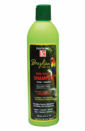 Fantasia® IC Brazilian Hair Oil Daily Keratin Shampoo 12oz