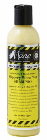 The Mane Choice Proceed With Caution Killer Curls & Brutal Bounce - Slippery When Wet Shampoo 8oz